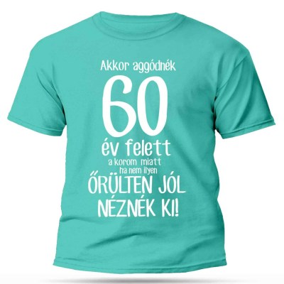 Vicces Polok Ferfi Polo 60 Szulinapi Ajandek 60 Ev Felett Turkiz
