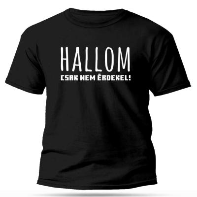 Vicces Polok Ferfi Polo Hallo Csak Nem Erdekel Px176 Ajandek Ferfiaknak Beszolos Ajandekok Fekete