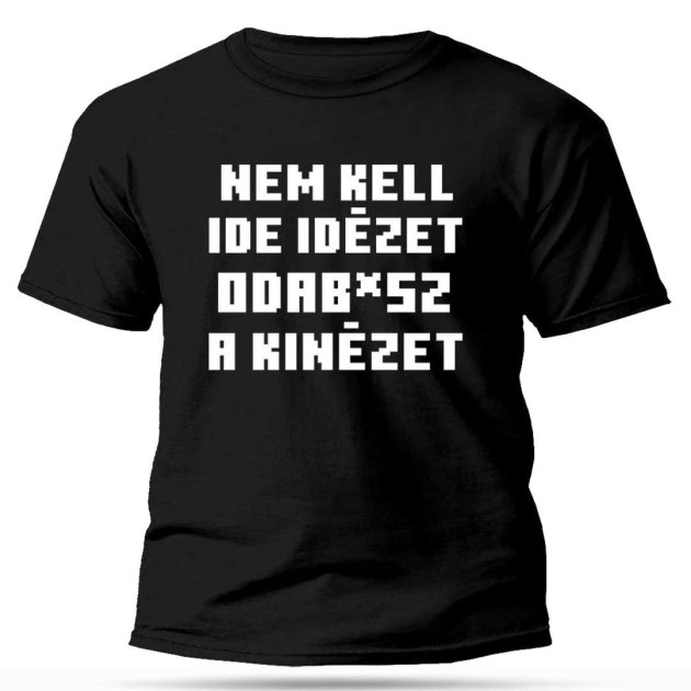 Vicces Polok Ferfi Polo Nem Kell Ide Idezet Px178 Ajandek Ferfiaknak Beszolos Ajandekok Fekete