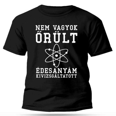 Vicces Polok Ferfi Polo Nem Vagyok Orult Px186 Ajandek Ferfiaknak Beszolos Ajandekok Fekete