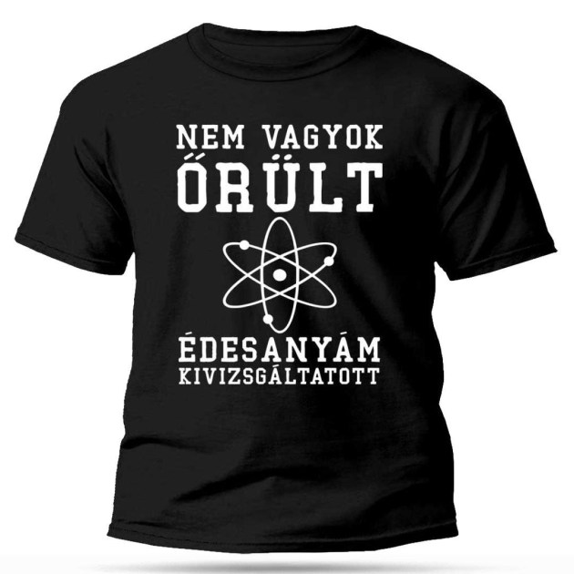 Vicces Polok Ferfi Polo Nem Vagyok Orult Px186 Ajandek Ferfiaknak Beszolos Ajandekok Fekete