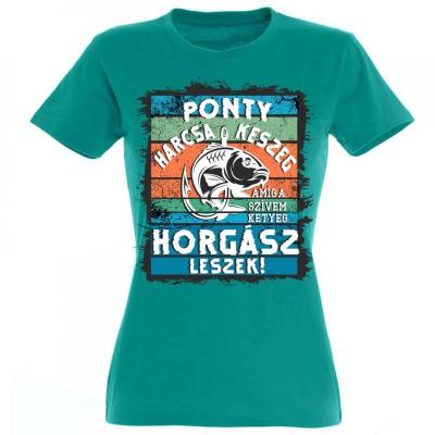 Vicces Polok Noi Horgasz Polo Ponyt Harcsa Pnx036 Emerald