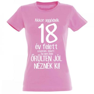 Vicces Polok Noi Polo 18 Szulinapi Ajandek 18 Ev Felett Vilagosrozsaszin