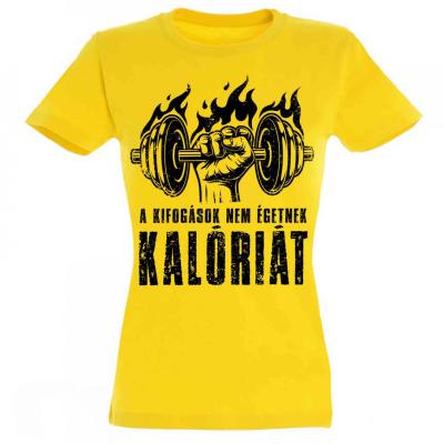 Vicces Polok Noi Polo A Kifogasok Nem Egetnek Kaloriat Pnx048 Sarga