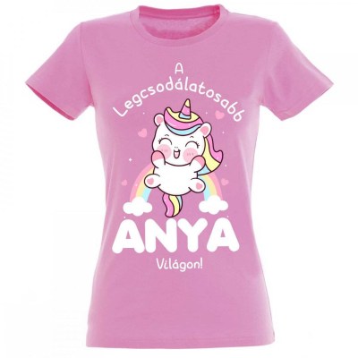 Vicces Polok Noi Polo Ajandek Anyanak Legcsodalatosabb Anya Pnx007 Vilagosrozsaszin