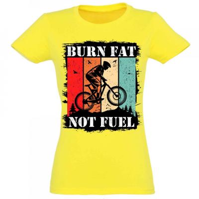 Vicces Polok Noi Polo Burn Fat Not Fuel Pnx035 Citromsarga