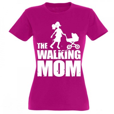 Vicces Polok Noi Polo The Walking Mom Pnx031 Fuchsia
