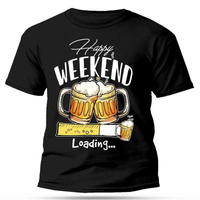 Vicces Polok Soros Polo Happy Weekend Beer Loading Fekete