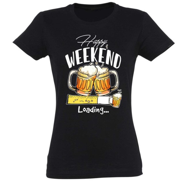 Vicces Polok Soros Polo Happy Weekend Beer Loading Noi Polo Fekete