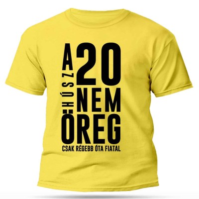 Vicces Polok Szuletesnapi Polo 20 Szulinapi Ajandek 20 Nem Oreg Citrom