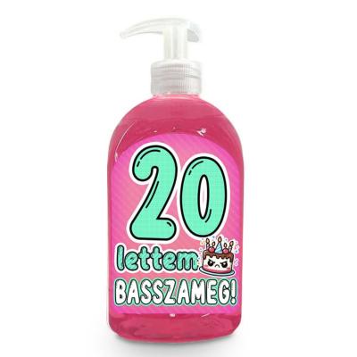 Vicces Szappan Szulinapi Ajandek Szuletesnapra Ajandek 20 Lettem Basszameg Szappan Folyekony Kremszappan Vf031 1