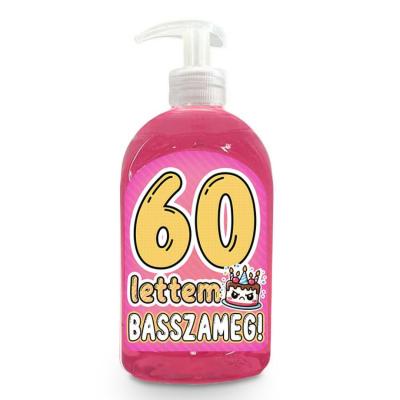 Vicces Szappan Szulinapi Ajandek Szuletesnapra Ajandek 60 Lettem Basszameg Szappan Folyekony Kremszappan Vf035 1