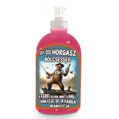 Vicces Szappan Vicces Horgasz Ajandek Ferfiaknak Horgaszoknak Egy Osi Horgasz Bolcsesseg Folyekony Kremszappan Vf018