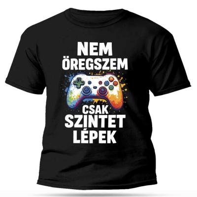 Vicces Szuletesnapi Polo Gamer Polo Szuletesnapra Gamer Ajandek Px317 Fekete