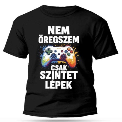 Vicces Szuletesnapi Polo Gamer Polo Szuletesnapra Gamer Ajandek Px317 Fekete