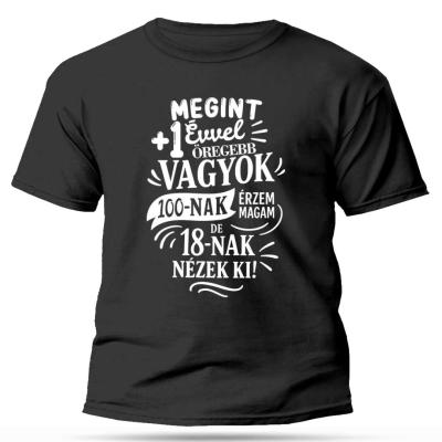 Vicces Szuletesnapi Polo Megint 1 Evvel Oregebb 100nek Erzem Magam 18 Nak Nezek Ki Px331 Sotetszurke