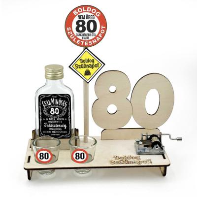 Vicces Szulinapi Palinkas Szett 80 Szulinapi Ajandek Zp008