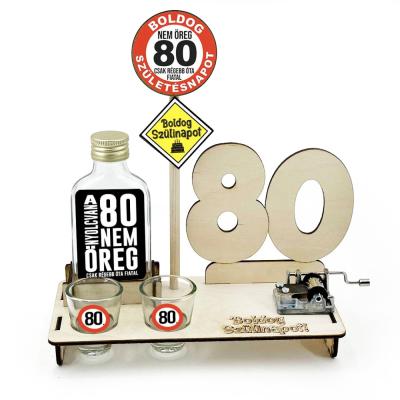 Vicces Szulinapi Palinkas Szett 80 Szulinapi Ajandek Zp016