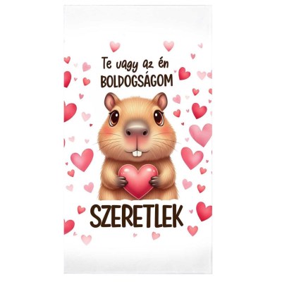 Vicces Valentin Napi Ajandek Kapibara Szeretlek Mt088