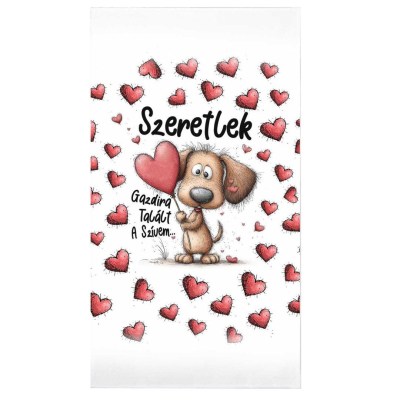 Vicces Valentin Napi Ajandek Szeretlek Gazdira Talalt A Szivem Mt082