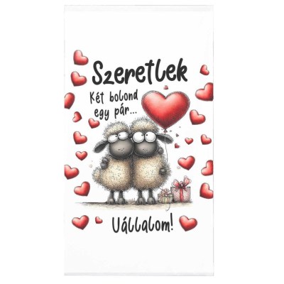 Vicces Valentin Napi Ajandek Szeretlek Ket Bolond Egy Par Mt071
