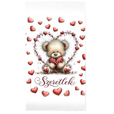 Vicces Valentin Napi Ajandek Szeretlek Szives Maci Mt078