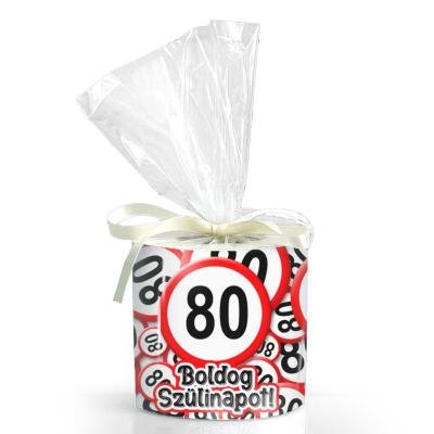 Vicces Wc Papir Szuletesnapi Ajandek 80 Koros Wc008