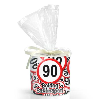 Vicces Wc Papir Szuletesnapi Ajandek 90 Koros Wc009