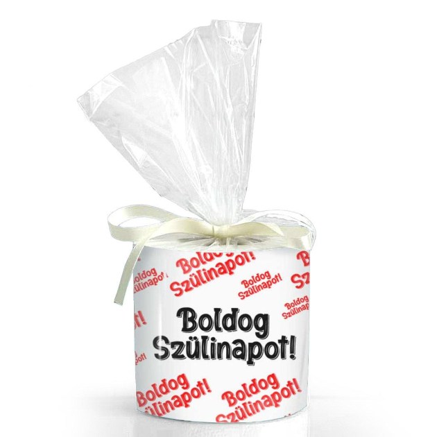 Vicces Wc Papir Szuletesnapi Ajandek Boldog Szulinapot Feliratu Toalett Papir Wc010