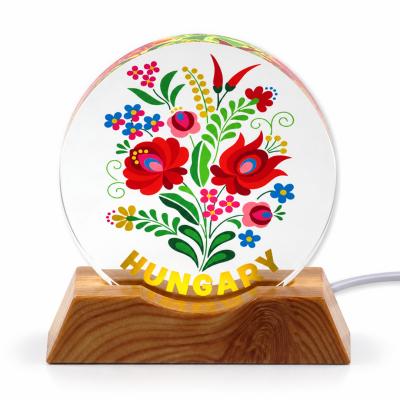 Vilagito Disz Cq07937 Usb Kabellel Hungary Kalocsai 9cm 43