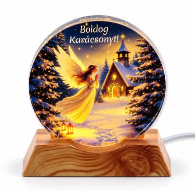 Vilagito Disz Cq08088 Karacsonyi Angyal Usb Kabellel 9cm Pb09100006