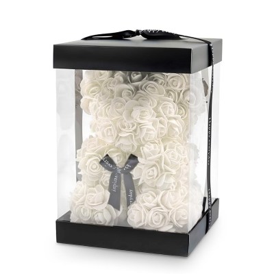 Viragmaci Feher Strasszos Disdobozban 24cm NP08010025 Upscayl 2x Realesrgan